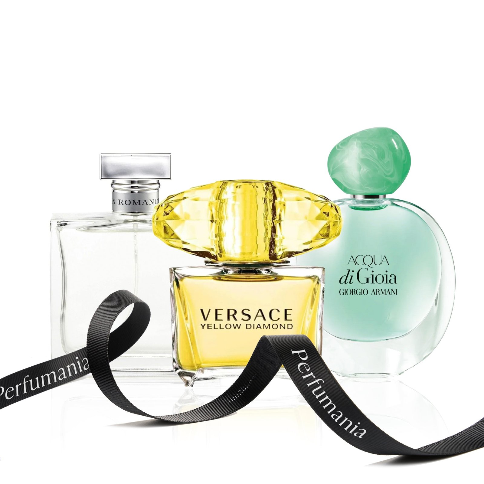 Bundle36_Perf.jpg Romance by Ralph Lauren and Yellow Diamond by Versace and Acqua Di Gioia by Giorgio Armani - Image 1